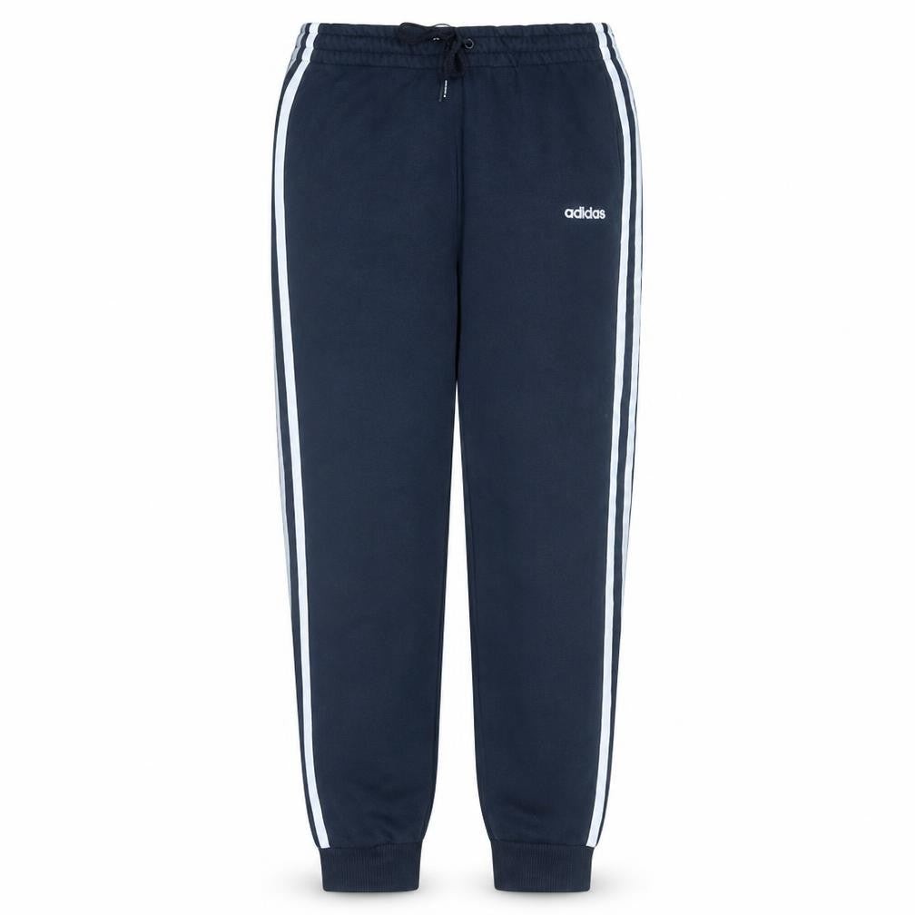 adidas Womens Blue 12-14 Track Pants Joggers Elastic Waist Activewear