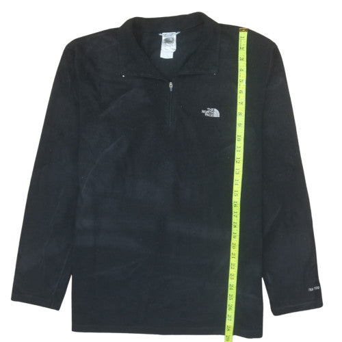 The North Face Men's Black XL Fleece 1/4 Zip Pullover Sweatshirt