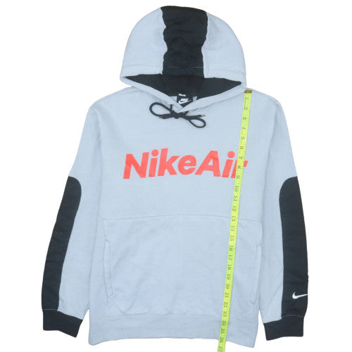 Nike Air Mens Grey Pullover Hoodie Size L Sports Fleece Sweatshirt
