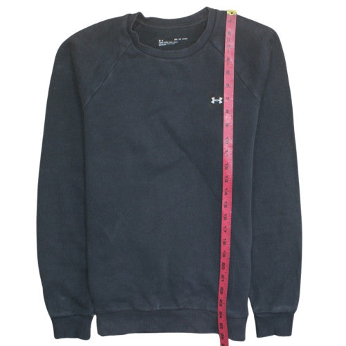 Under Armour Men's Black XS Crew Neck Fleece Sweatshirt