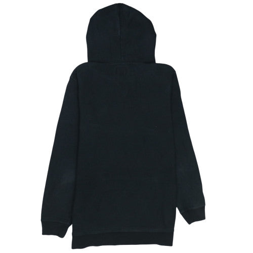Stussy Mens Black Pullover Hoodie L Cotton Streetwear Sweatshirt