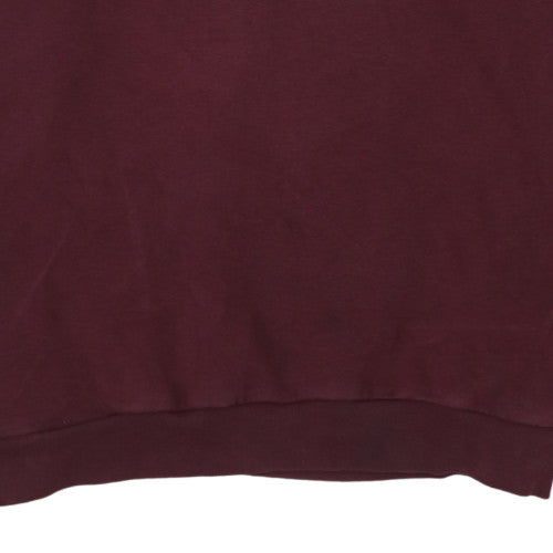 Adidas Men’s Red 2XL Crew Neck Pullover Sweatshirt