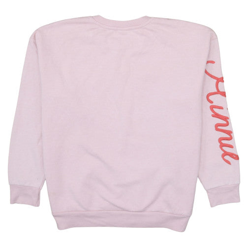 Disney at George Women Pink Minnie Mouse Pullover Sweatshirt L