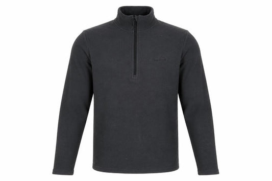 Peter Storm Men’s Black XS Fleece 1/4 Zip Pullover Sweatshirt