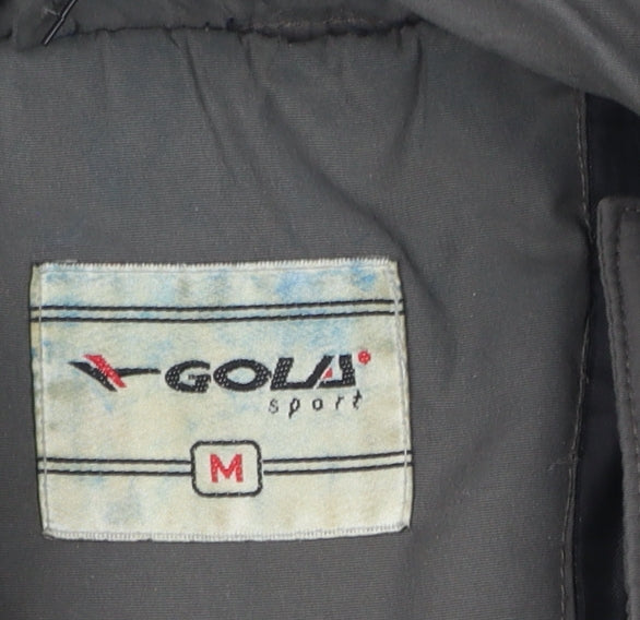 Gola Mens Green Nylon Insulated Puffer Jacket M Regular Fit