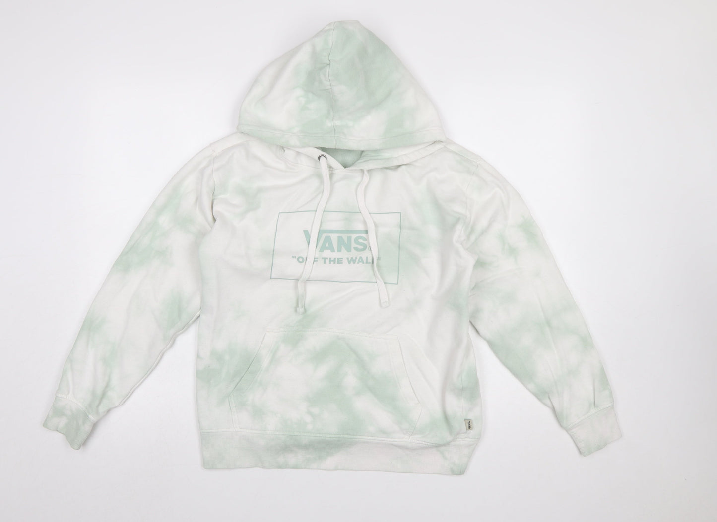 Vans Men’s Multicoloured Pullover Hoodie Size S Tie Dye Fleece