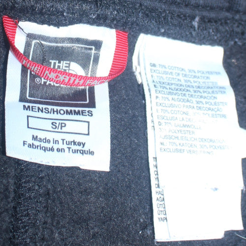 The North Face Mens Black Jogger Trousers S Fleece Lined
