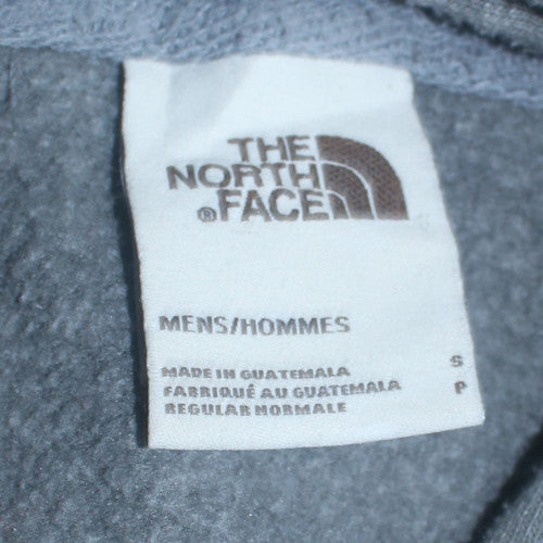 The North Face Mens Grey Pullover Hoodie Size S Regular Fit Fleece