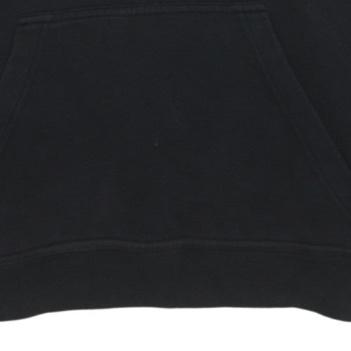 Adidas Men's Black White Pullover Hoodie Size S Logo Sportswear