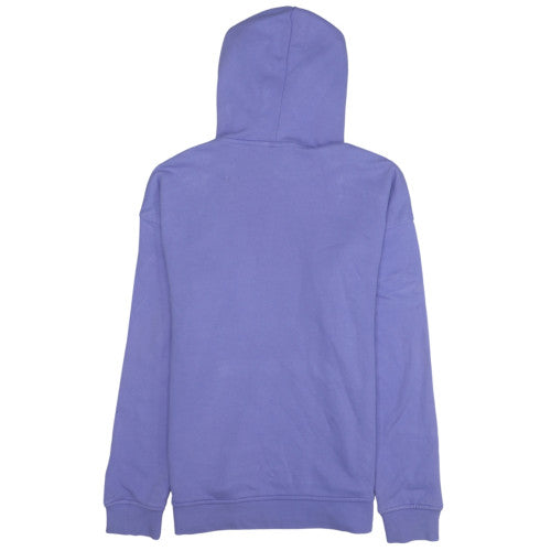 Adidas Womens Purple Pullover Hoodie Size 8 Relaxed Fit