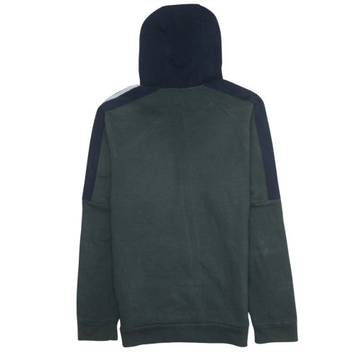 Adidas Men's Green Full Zip Hoodie Size M Sportswear