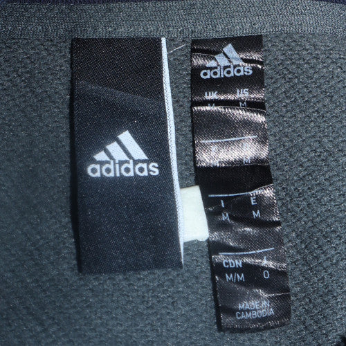 Adidas Men's Green Full Zip Hoodie Size M Sportswear