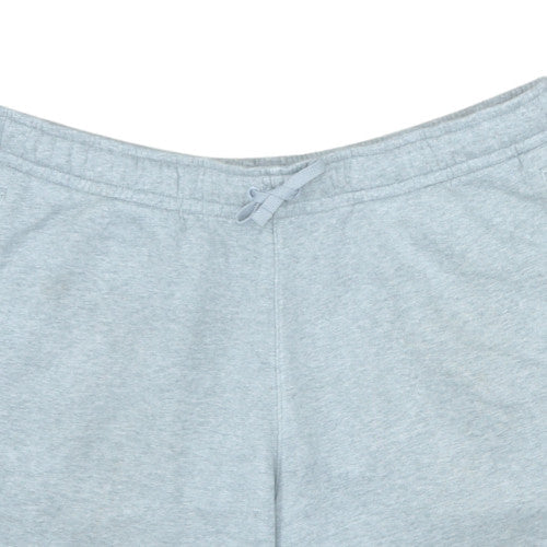 Nike Men's Grey XXL Sweat Shorts Fleece Athletic Drawstring