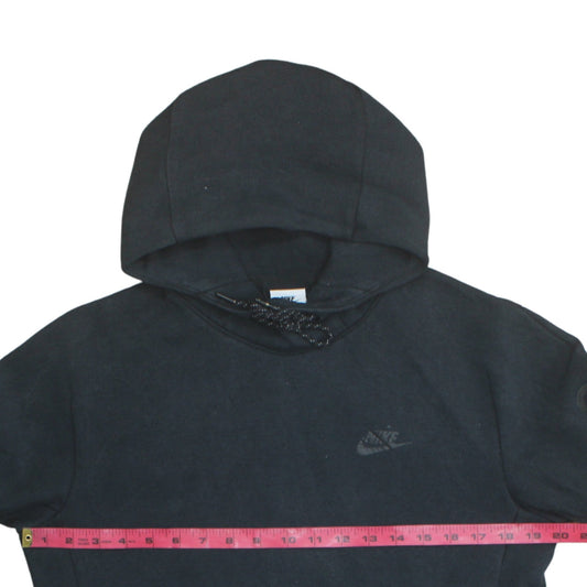 Nike Women's Black Pullover Hoodie Small Cotton Blend