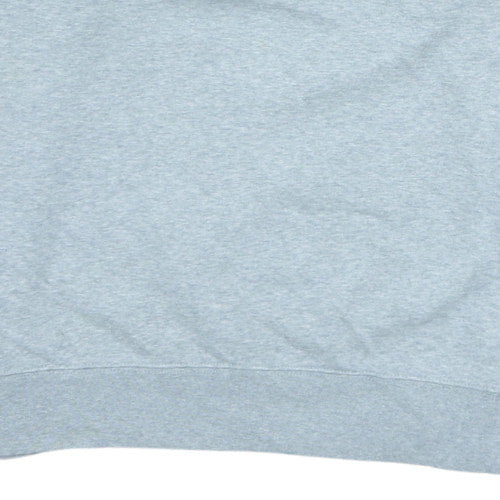 Nike Mens Grey Crew Neck Pullover Sweatshirt L Regular Fit