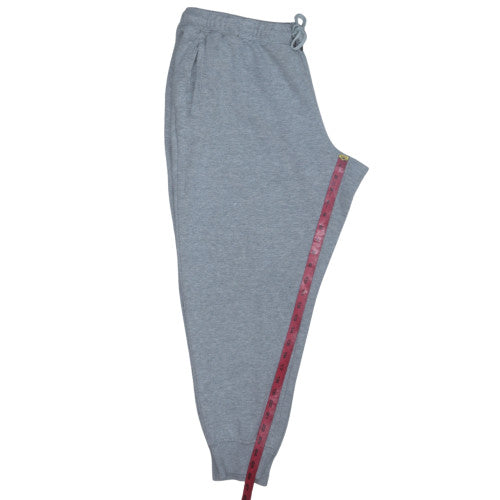 The North Face Men's Grey Fleece Sweatpants XL Regular Fit Casual