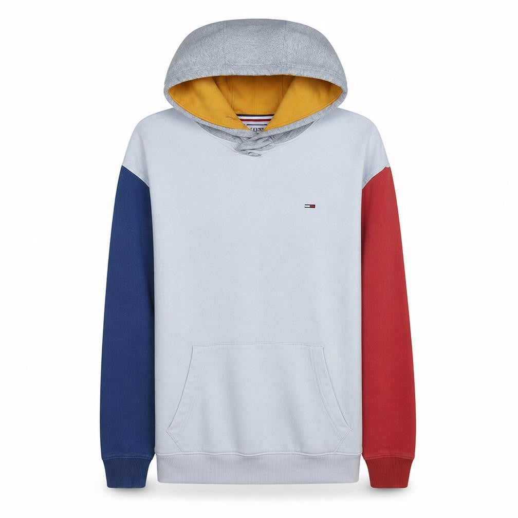 Tommy Jeans Men's Multicoloured M Pullover Hoodie Classic Fit