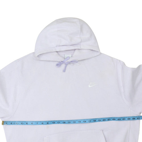 Nike Women’s White XL Pullover Hoodie Cotton Blend Casual