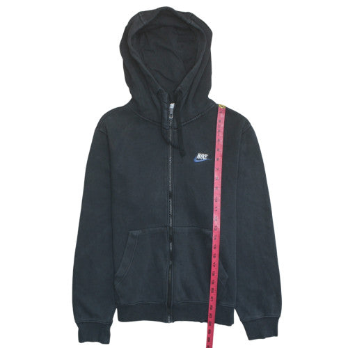 Nike Men's Black XS Full Zip Hoodie with Logo