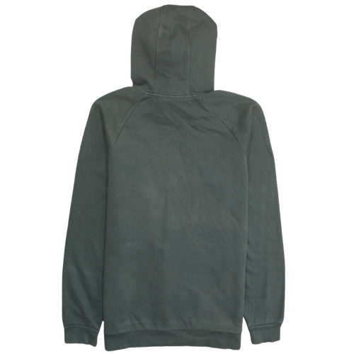 Under Armour Men's Green Pullover Hoodie Size M Graphic Logo Cotton Blend