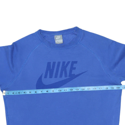Nike Men's Blue Crew Neck Pullover Sweatshirt Size S
