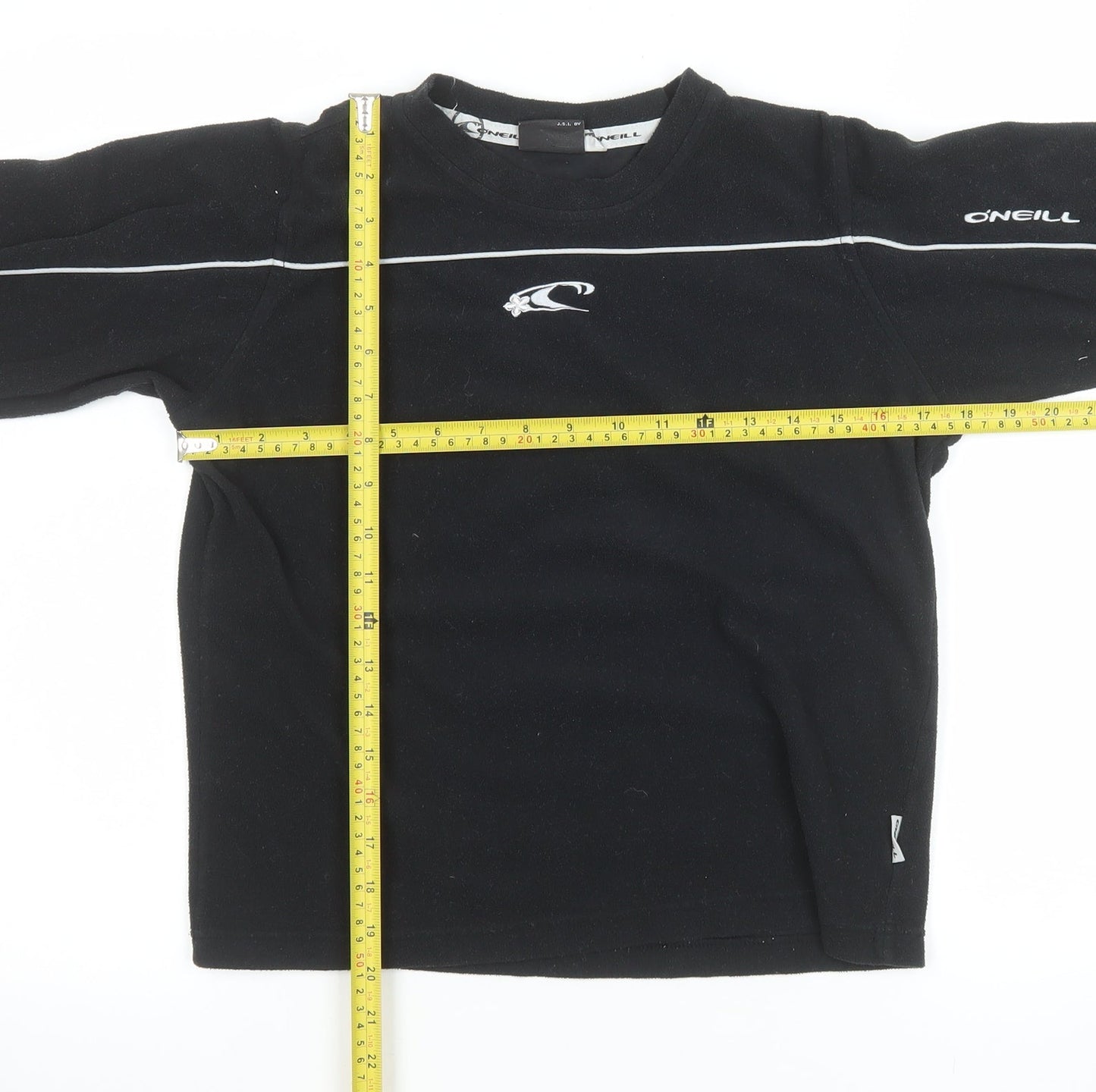O'Neill Women Black Medium Pullover Sweatshirt Fleece Polyester
