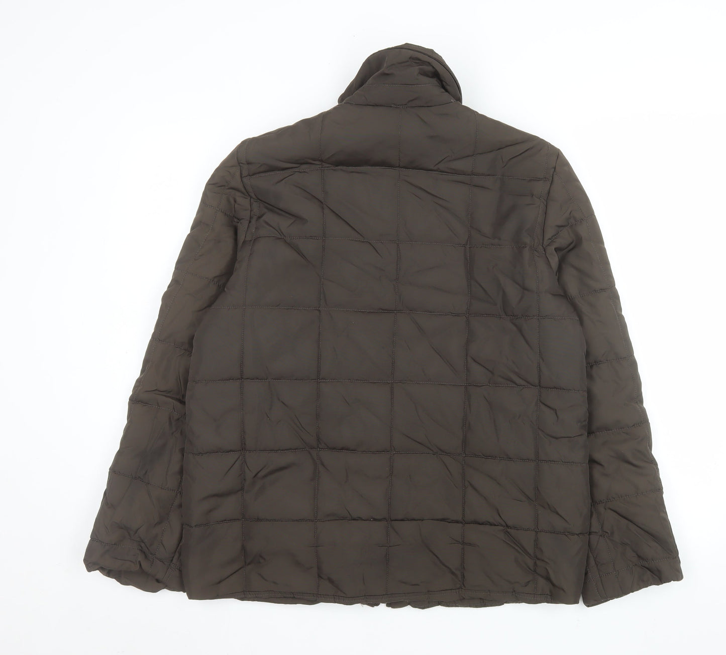 Betty Barclay Women Brown Size 10 Quilted Puffer Jacket