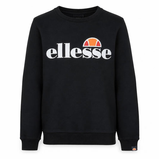 Ellesse Boys Black Crew Neck Pullover Sweatshirt 12-13 Years