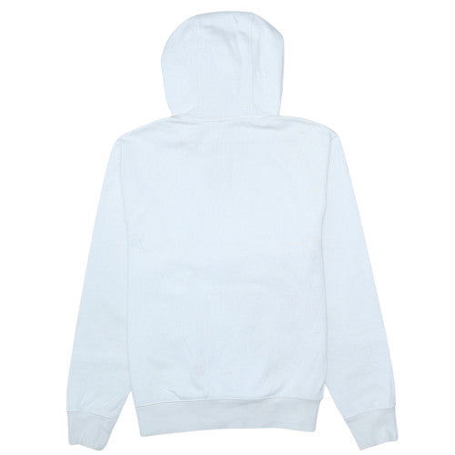 Nike Women White Pullover Hoodie Small Standard Fit Cotton Logo Sportswear