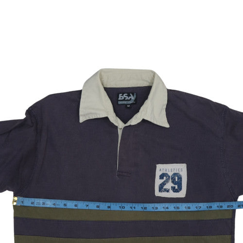 BSA A New Vision Men's Navy Cotton Rugby Sweatshirt M