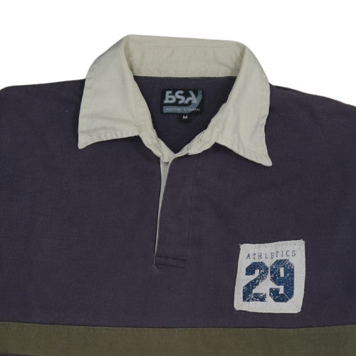BSA A New Vision Men's Navy Cotton Rugby Sweatshirt M