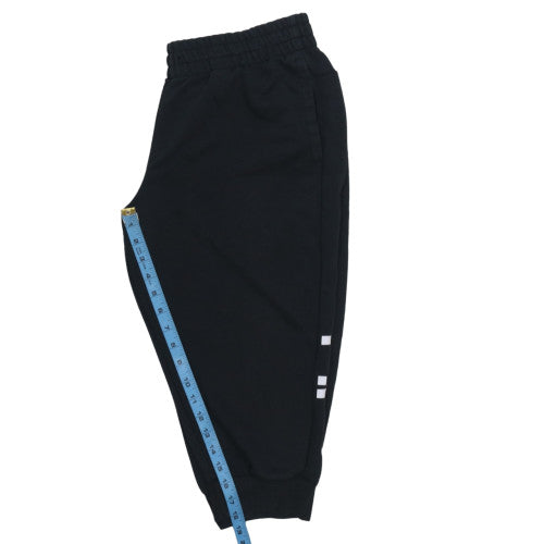 Adidas Womens Black L Jogger Sweatpants Elastic Waist Pockets