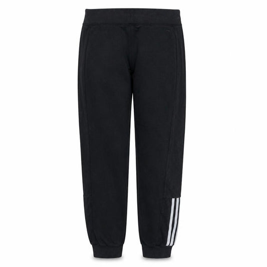 Adidas Women's Black Jogger Sweatpants Size M Essentials 3-Stripes