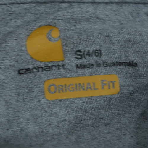 Carhartt Men's Grey S Classic Crew Neck Pullover Sweatshirt