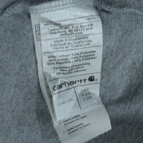Carhartt Men's Grey S Classic Crew Neck Pullover Sweatshirt