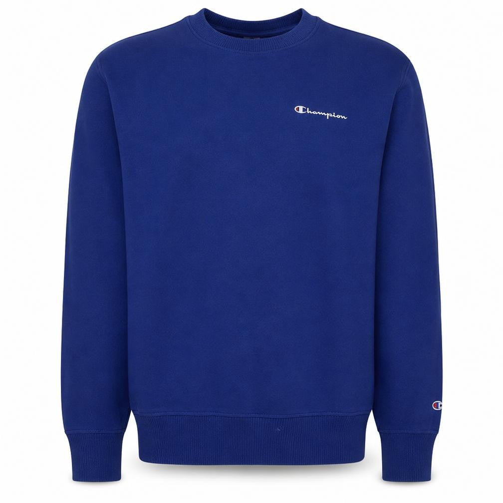 Champion Men's Blue Small Pullover Fleece Sweatshirt
