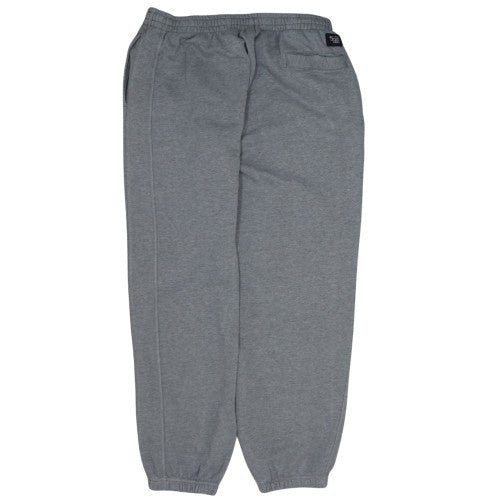 Nike Men's Grey XL Fleece Sweatpants Elastic Waist Activewear Trousers