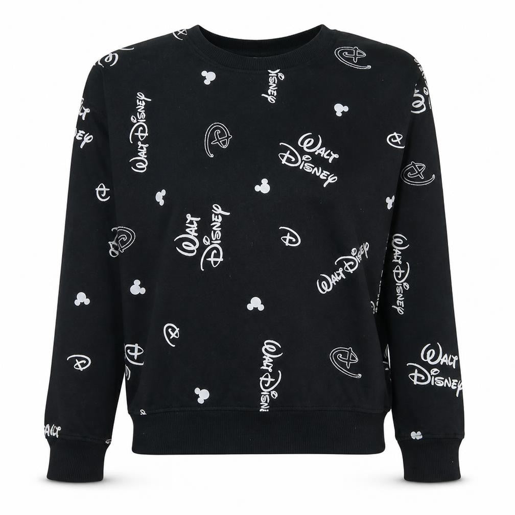 Disney x Primark Women's Black XS Pullover Sweatshirt
