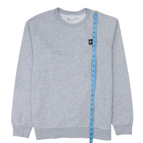 Under Armour Men's Grey Medium Pullover Sweatshirt Crew Neck