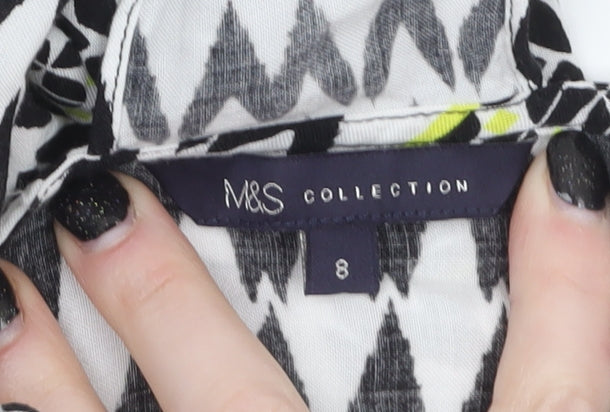 Marks and Spencer Women’s Multicoloured Size 8 Halter Maxi Dress