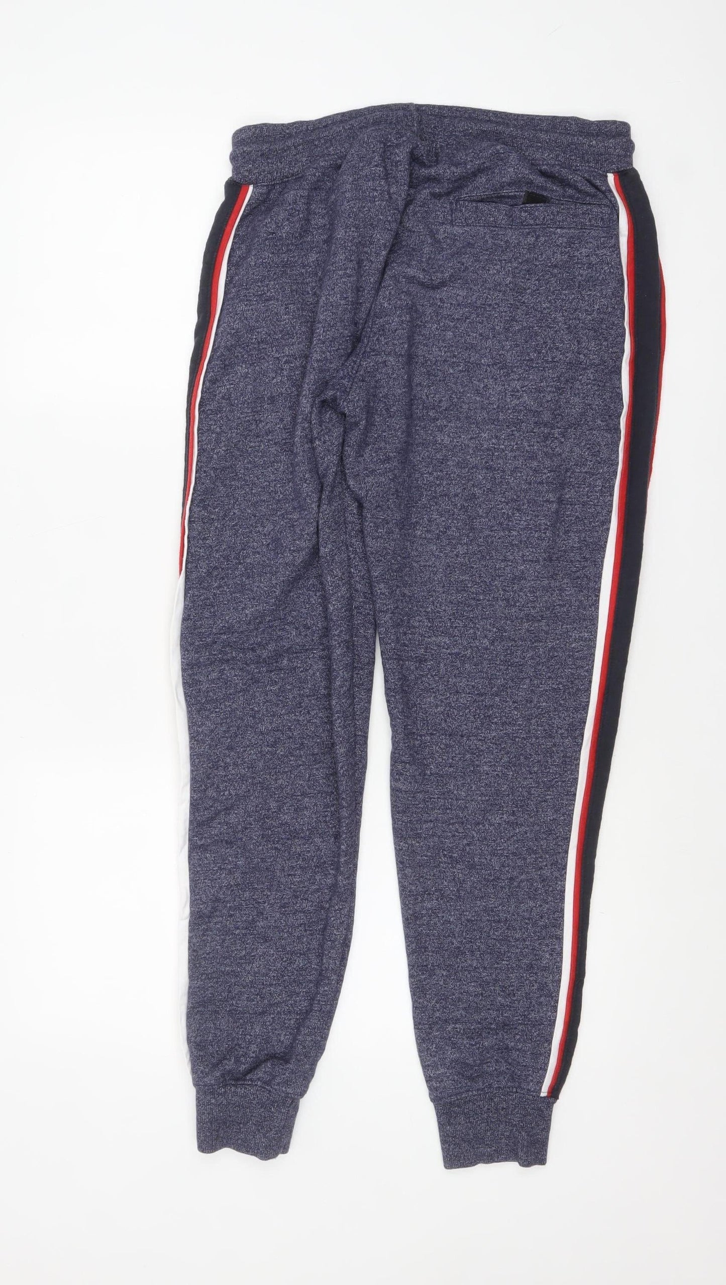 Threadbare Men's Blue Jogger Trousers Size M Elastic Waistband