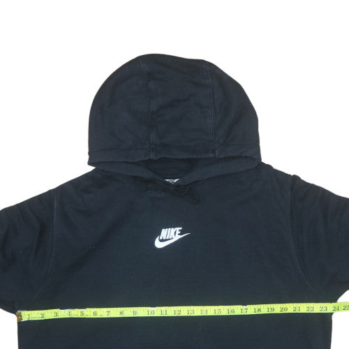 Nike Men’s Black L Pullover Hoodie Fleece Logo Sportswear