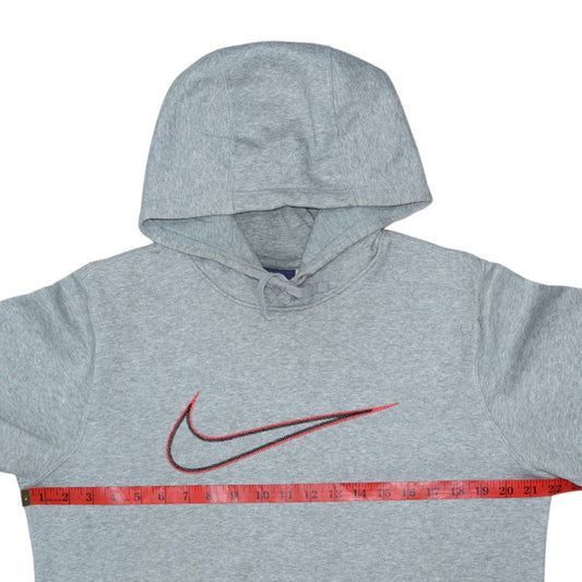 Nike Men’s Grey Pullover Hoodie Small Fleece Sportswear