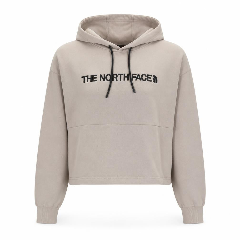 The North Face Womens Beige Cotton Pullover Hoodie Size L