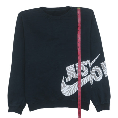 Nike Men's Black Graphic Pullover Sweatshirt M