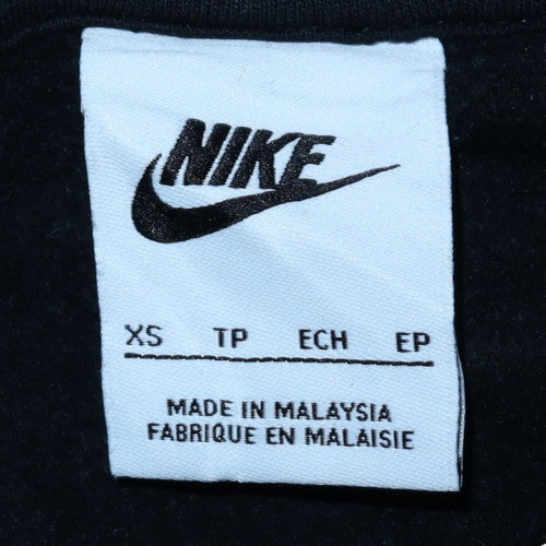 Nike Men's Black XS Pullover Hoodie Sweatshirt Fleece