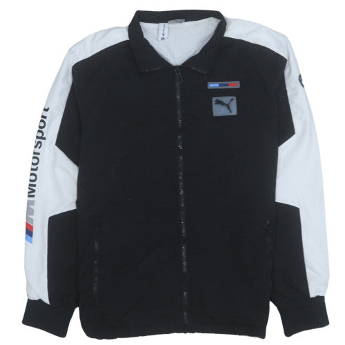 Puma BMW Motorsport Men's Black Full Zip Sweatshirt Size S