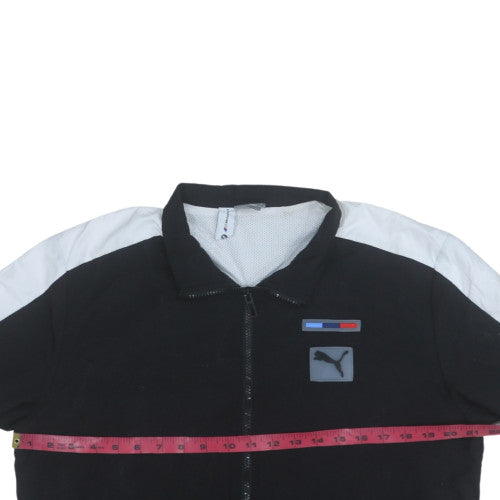Puma BMW Motorsport Men's Black Full Zip Sweatshirt Size S