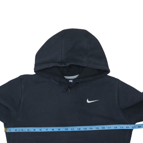 Nike Men's Black Pullover Hoodie Size S Fleece Cotton Blend