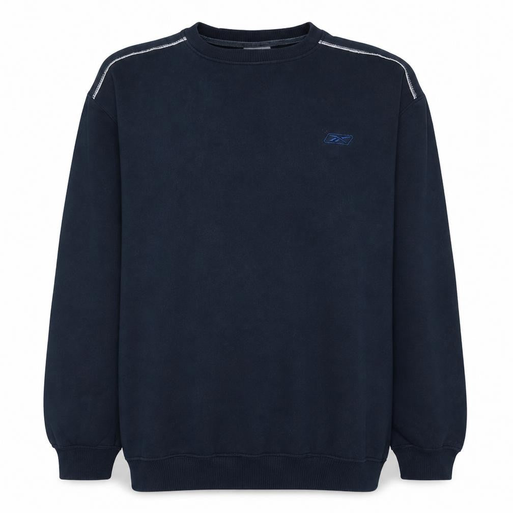 Reebok Men's Blue Crew Neck Pullover Sweatshirt Size L